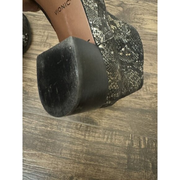 Vionic Size 9 Kamryn Boa Metallic Snake Nebuck Ankle Boots Booties Comfort Shoe‎ - Picture 11 of 15